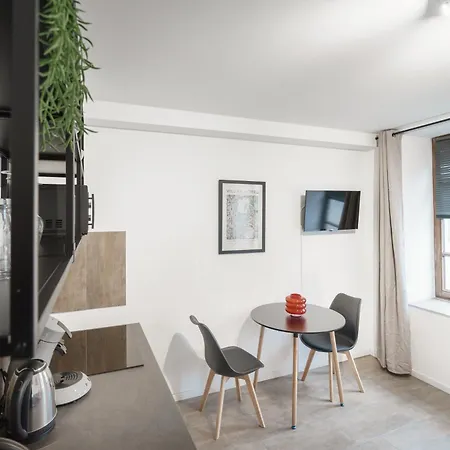 Apartament Boardinghaus Gruenefeld W1 - Schoene Serviced - Kueche - Smart Tv - P - Rainshower