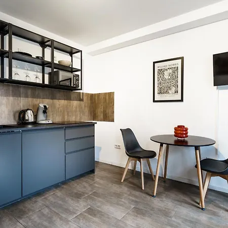 Apartament Boardinghaus Gruenefeld W1 - Schoene Serviced - Kueche - Smart Tv - P - Rainshower Mettingen (North Rhine-Westphalia)