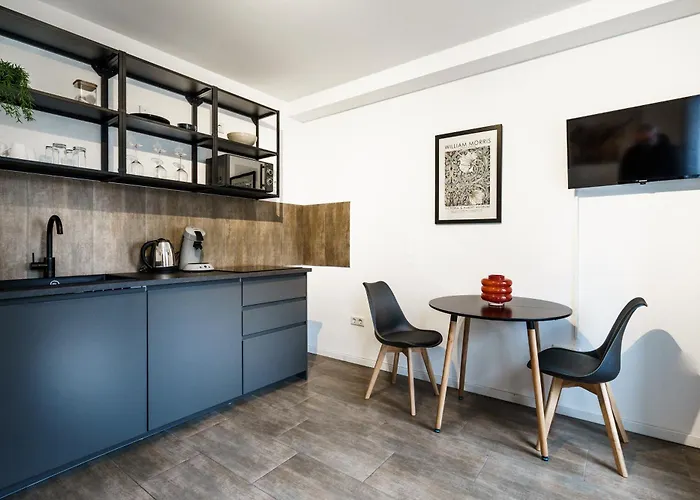 Lejlighed Boardinghaus Gruenefeld W1 - Schoene Serviced - Kueche - Smart Tv - P - Rainshower Mettingen (North Rhine-Westphalia)